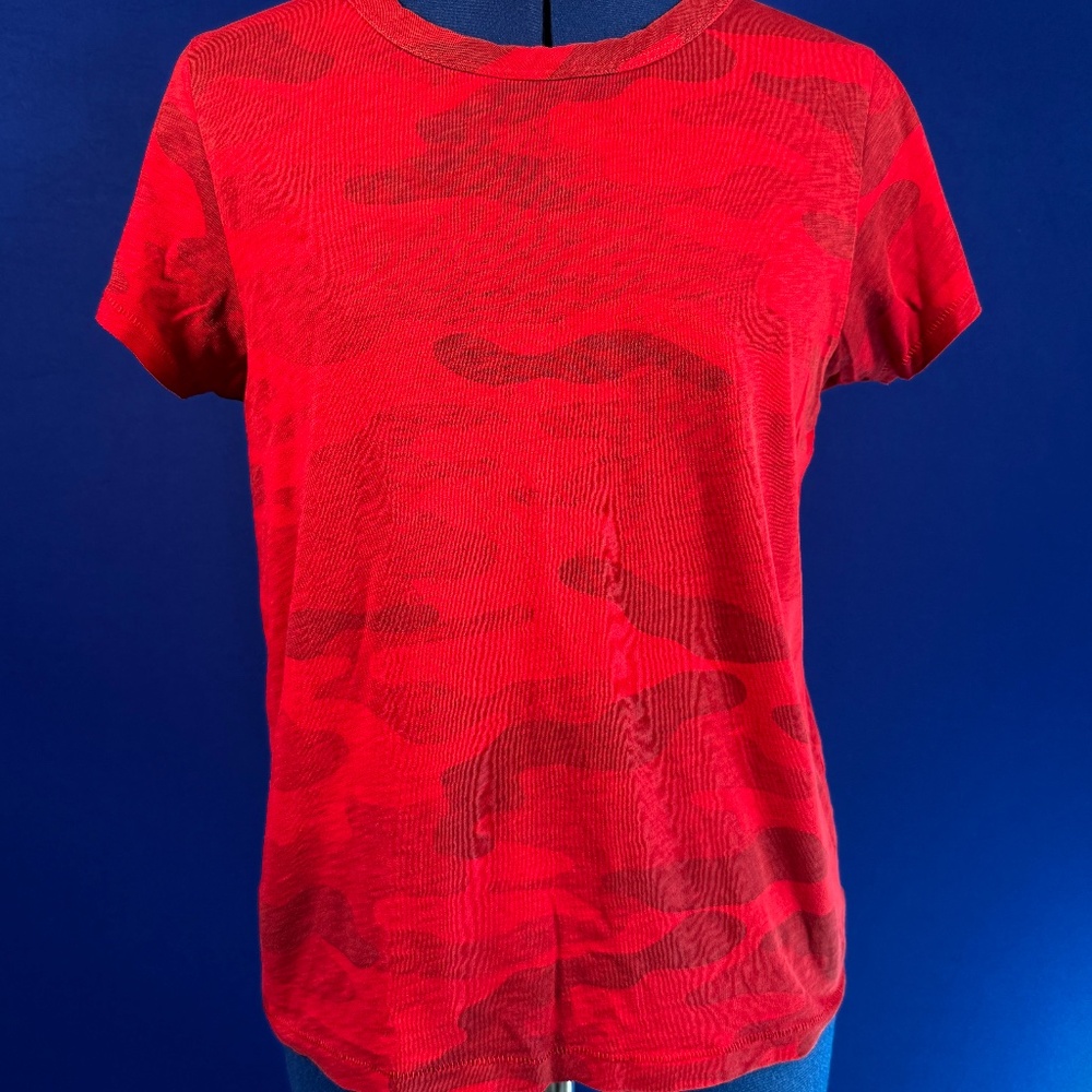 rag & bone Red Camo T